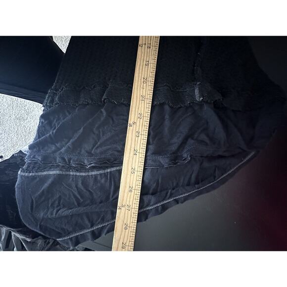 WE THE FREE PEOPLE XS Laguna Thermal Waffle Knit Oversized Thumbhole Top K12 - Picture 6 of 8